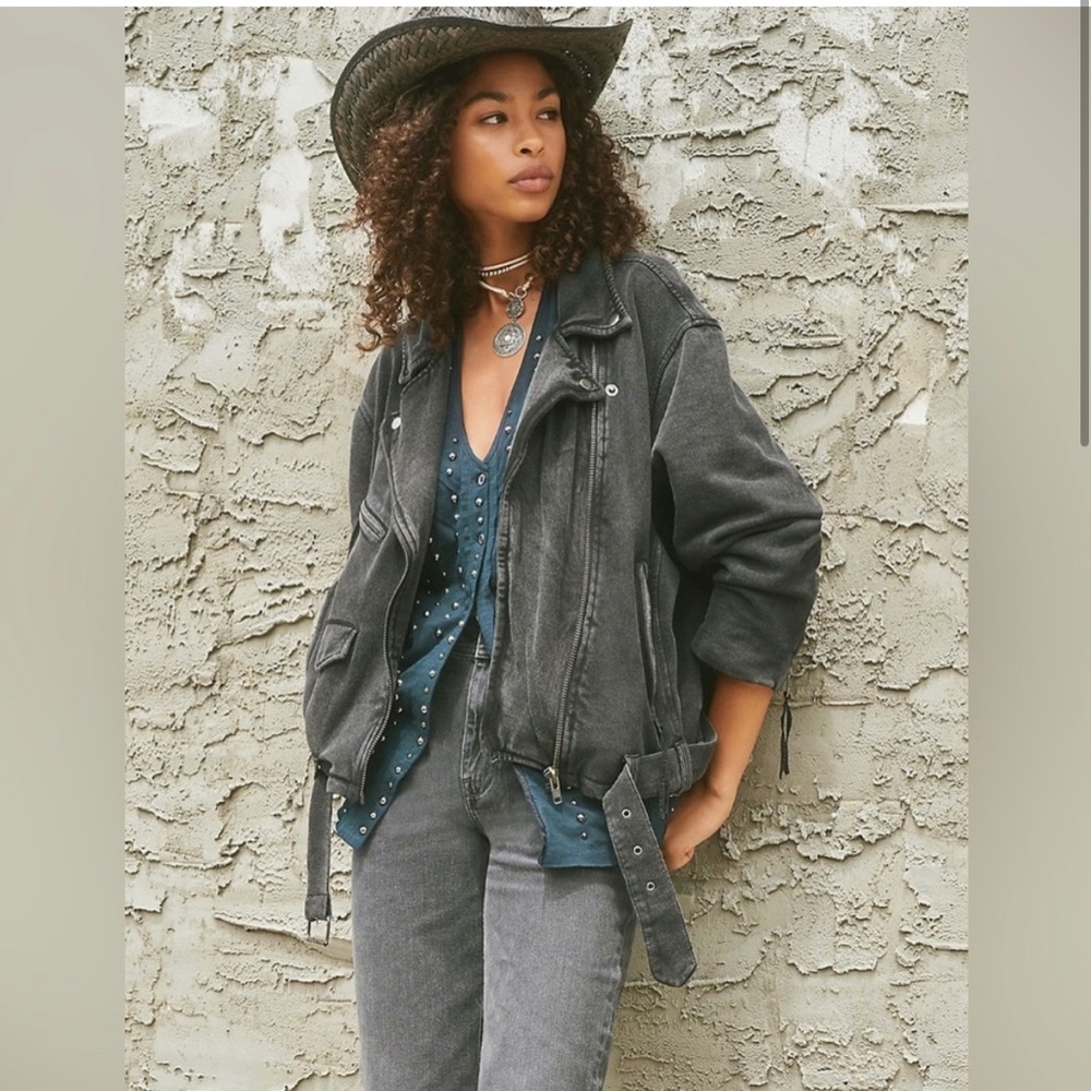 NWT Free People Moto Jacket